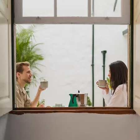 Canario With Patio - Casa Del Indiano Διαμέρισμα La Orotava